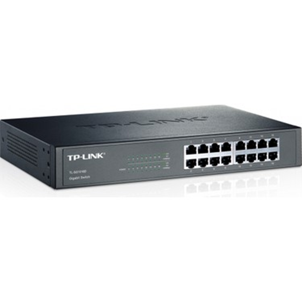 Tp-Link TL-SG1016D 16port Gigabit 10/100/1000 Rackmount Swich