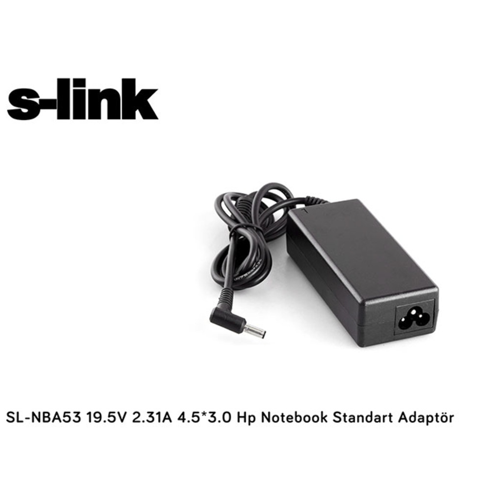 S-Link SL-NBA53 19,5 2,31 A 4,5*3,0 HP Notebook Adaptör