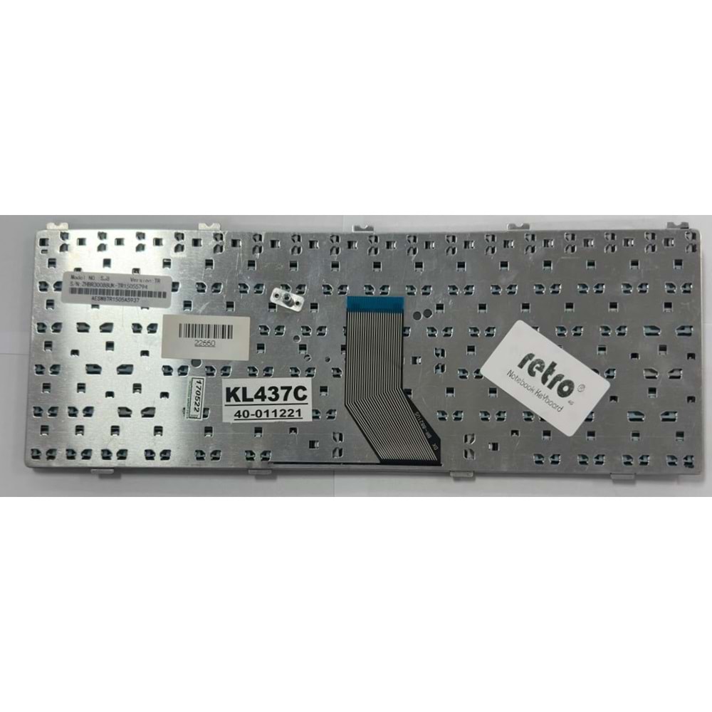 Retro NBKL437C Casper TW8 Uyumlu Notebook Klavyesi