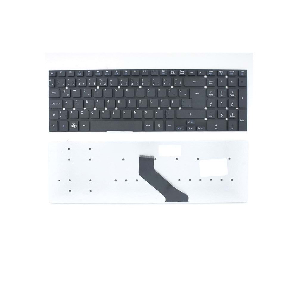 Retro NBKL745 Acer Aspire 5755G Uyumlu Nb Klavyesi Siyah - TR