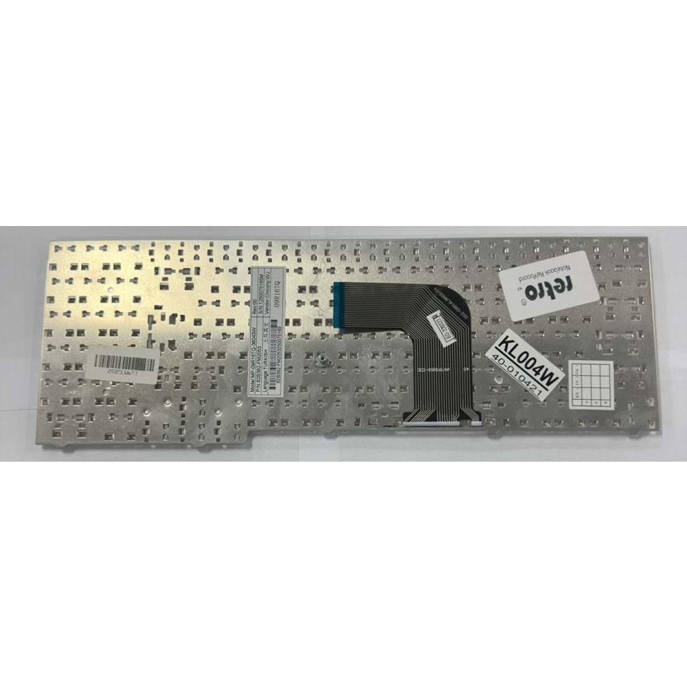 Retro NBKL004W Casper MB50 Uyumlu Beyaz Notebook Klavyesi