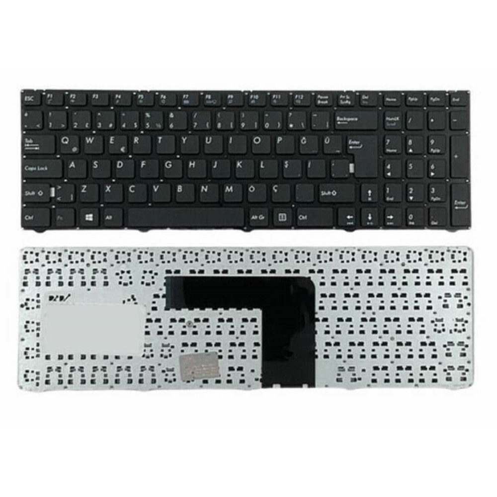 Retro NBKL935 Casper Nirvana D15D Uyumlu Notebook Klavyesi - Siyah - TR - V1