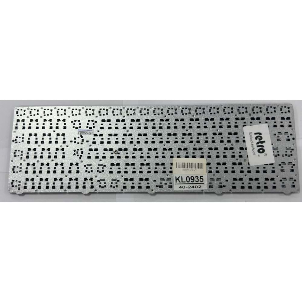 Retro NBKL935 Casper Nirvana D15D Uyumlu V1 Siyah Notebook Klavyesi