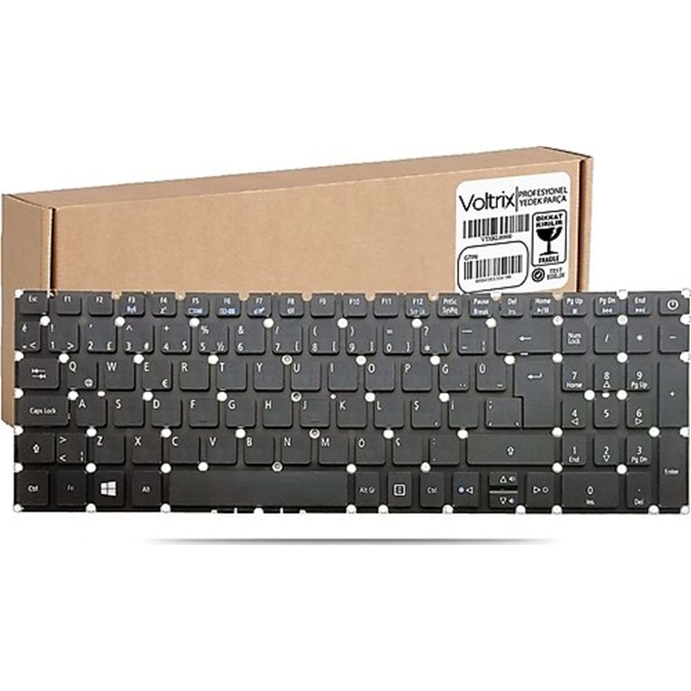 Retro NBKL956 Acer Aspire E5-573 Uyumlu Siyah Notebook Klavyesi
