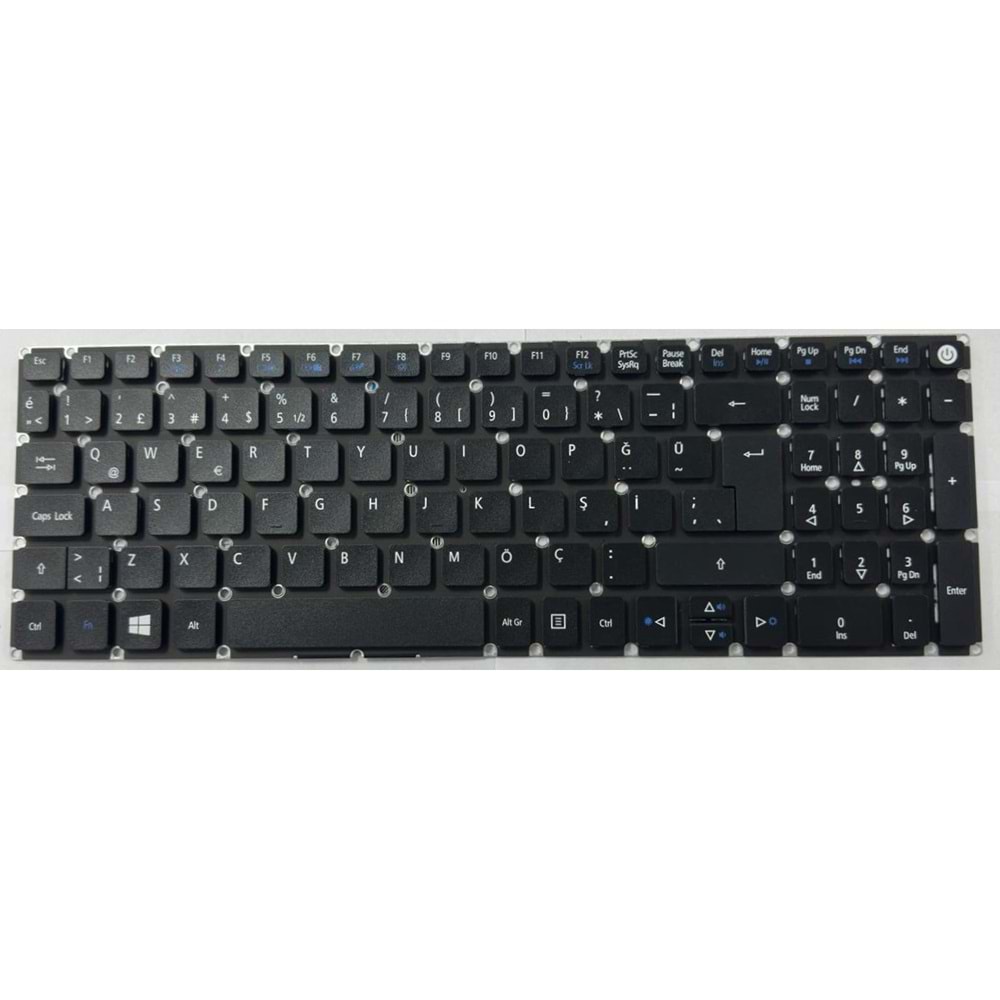 Retro NBKL956 Acer Aspire E5-573 Uyumlu Siyah Notebook Klavyesi