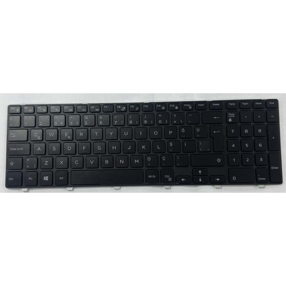Retro NBKL858 Dell Inspiron 3542 Uyumlu Notebook Klavyesi - Siyah - TR