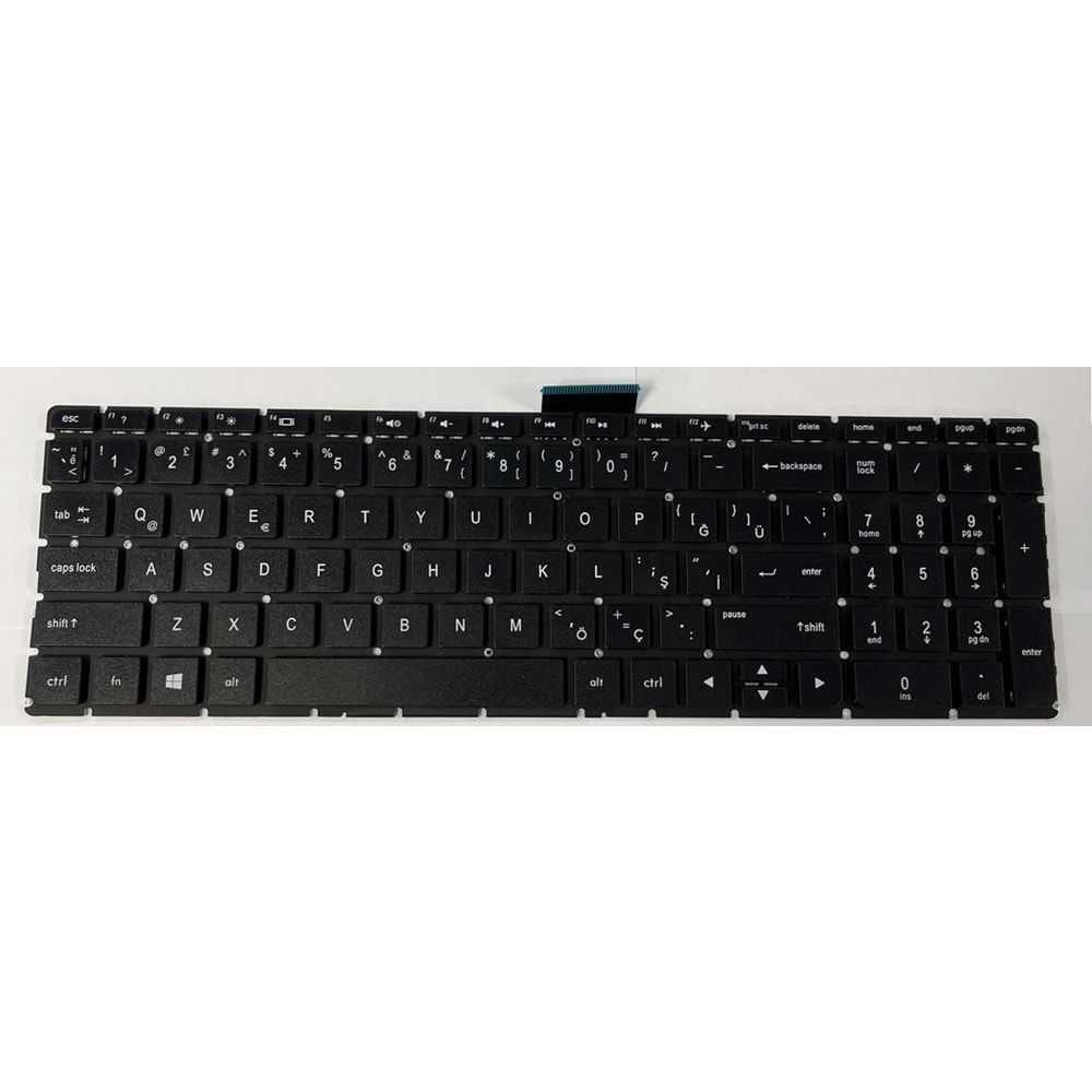 Retro NBKL060 Hp Pavilion 15-au000 Uyumlu Notebook Klavyesi - Siyah - TR