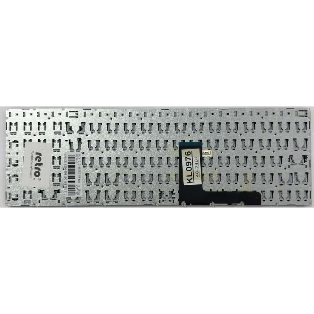 Retro NBKL976 Lenovo IdeaPad 310-15ISK Uyumlu Siyah Notebook Klavyesi