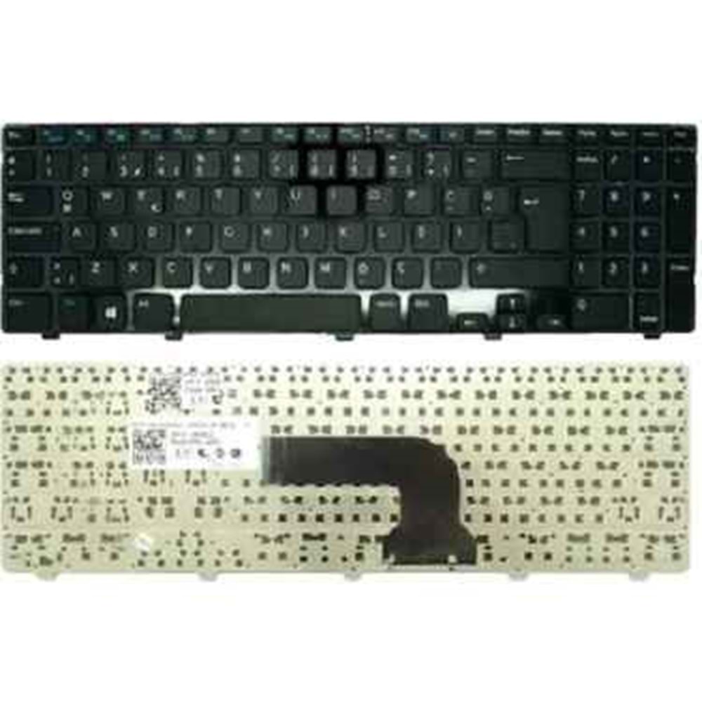 Retro NBKL200 Dell Inspiron 5521 Uyumlu NotebookKlavyesi - Siyah - TR