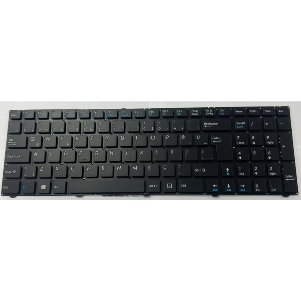 Retro NBKL935V2 Casper Nirvana D15D Uyumlu Notebook Klavyesi - Siyah - TR - V1