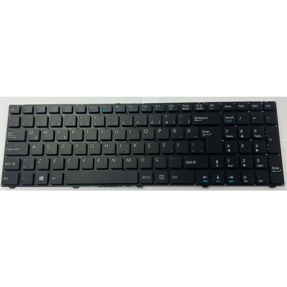 Retro NBKL935V2 Casper Nirvana D15D Uyumlu Notebook Klavyesi - Siyah - TR - V1