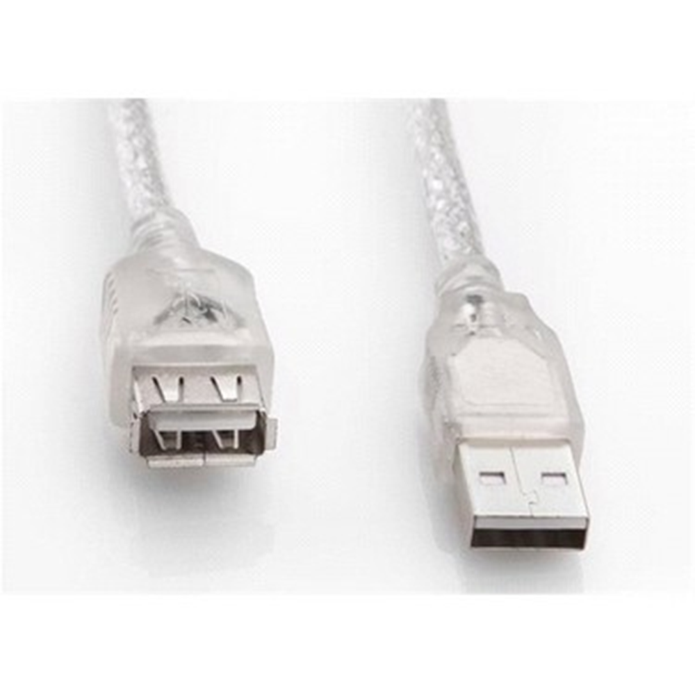 S-Link SL-AF2015 USB2,0 1,5M Şeffaf Uzatma Kablo