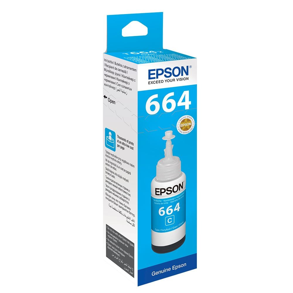 Epson T6642 Mavi Mürekkep