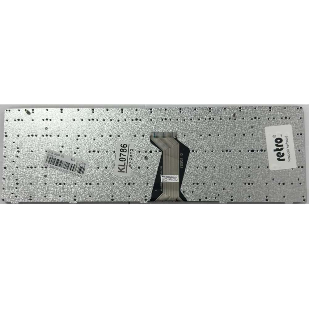 Retro NBKL786 Lenovo G580 Uyumlu Notebook Klavyesi