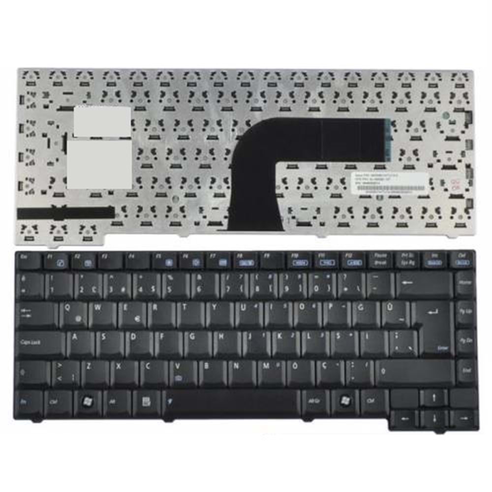 Retro NBKL134 Asus A3A, A3E Uyumlu Notebook Klavyesi