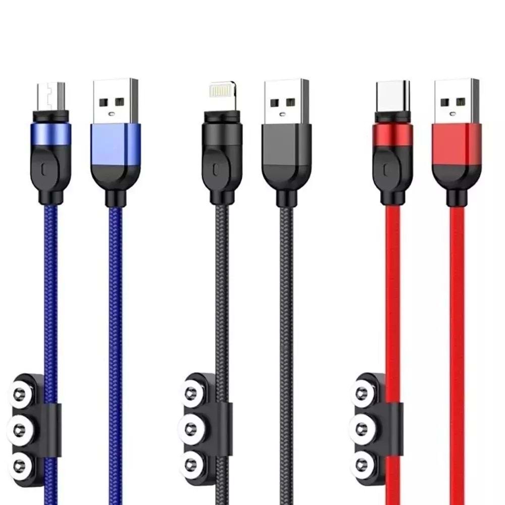 ACL ACK-57 Mıknatıslı USB Sarj Kablosu