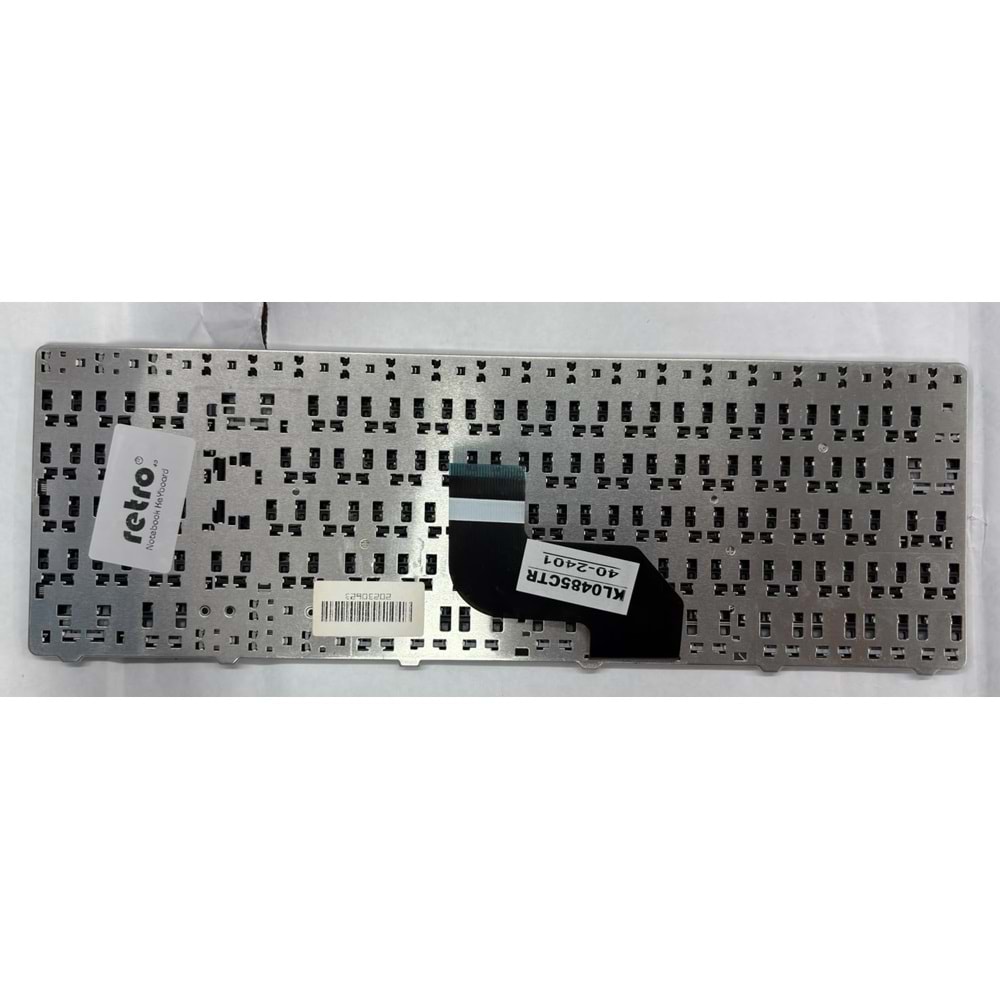 Retro NBKL485CTR Casper H36 Uyumlu Notebook Klavyesi - Siyah