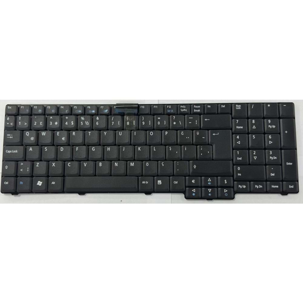 Retro NBKL305BTR Acer Aspire 6530 Uyumlu Notebook Klavyesi - Siyah - TR