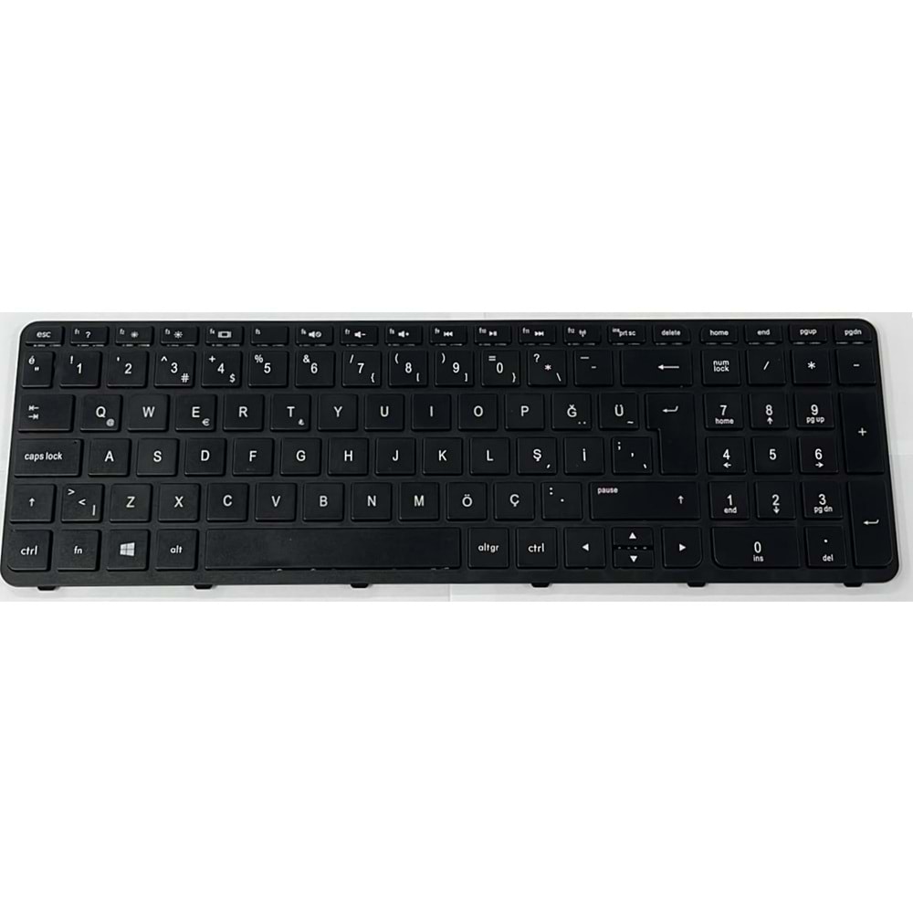 Retro NBKL105 15-N000 Uyumlu Siyah Notebook Klavyesi