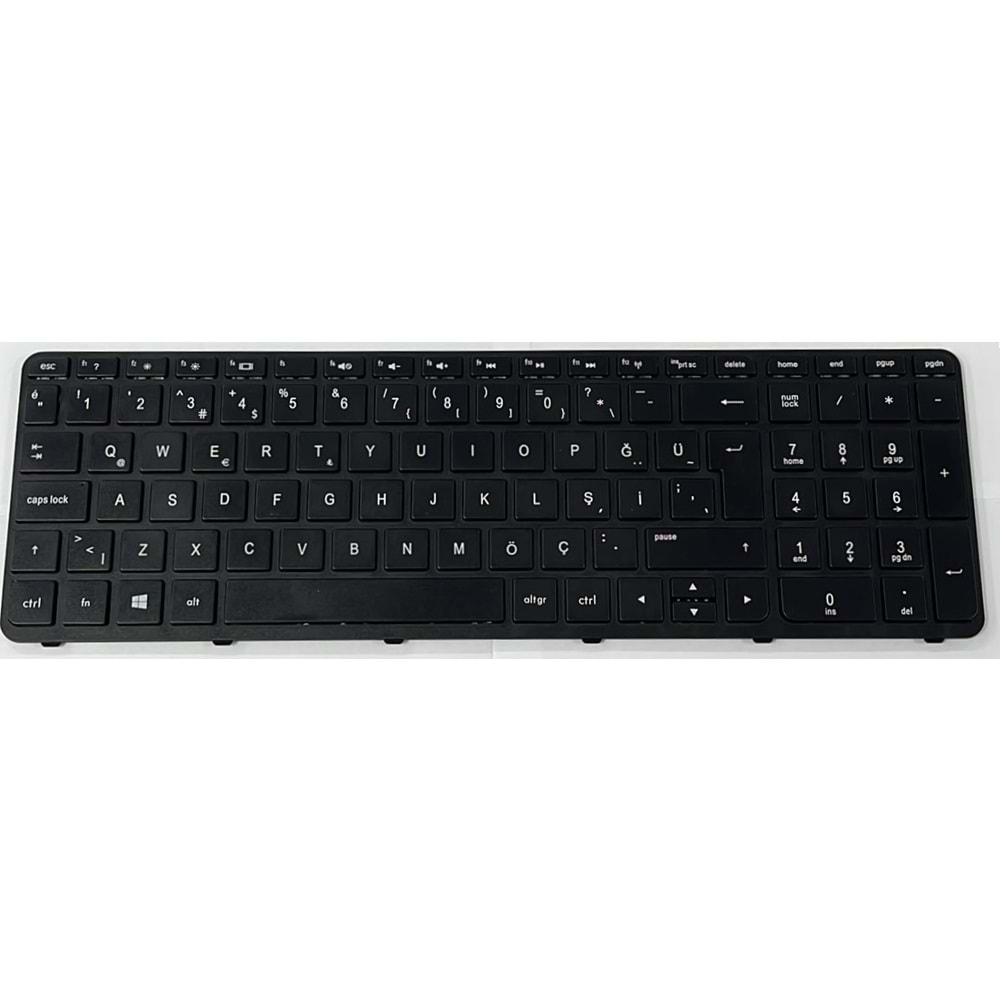 Retro NBKL105 15-n000 Uyumlu Notebook Klavyesi - Siyah - TR