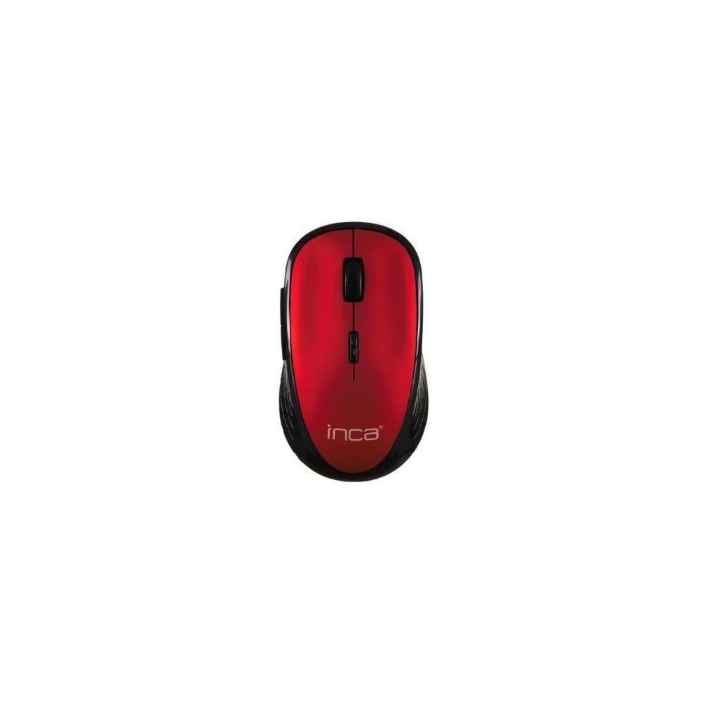 Inca IWM-395TK Kablosuz 1600DPİ Optic Siyah/Kırmızı USB Mouse