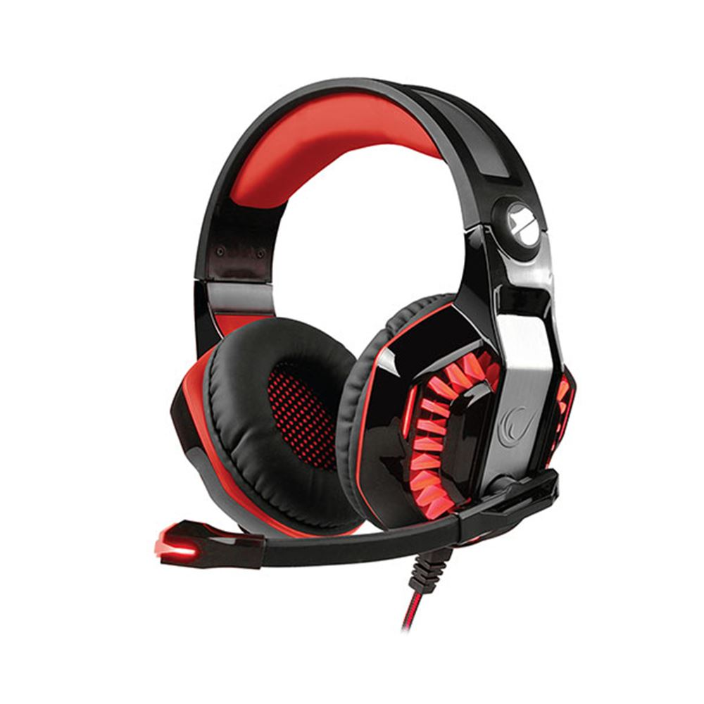 Rampage Rivia G40 USB 7,1 Oyuncu Siyah/kırmızı Mikrofonlu Kulaklık