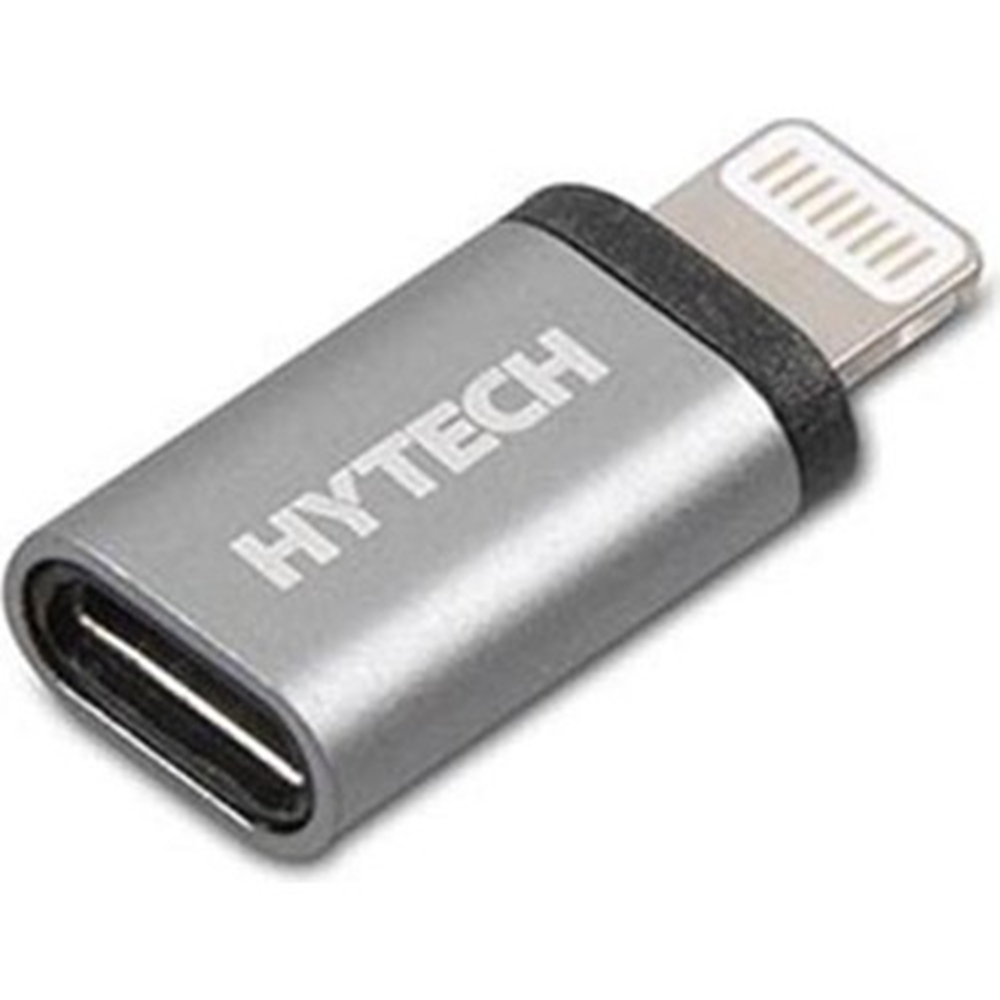 Hytech HY-XO25 Gümüş MicroUSB 5pin F to Lightning M Metal Gövdeli Çevirici