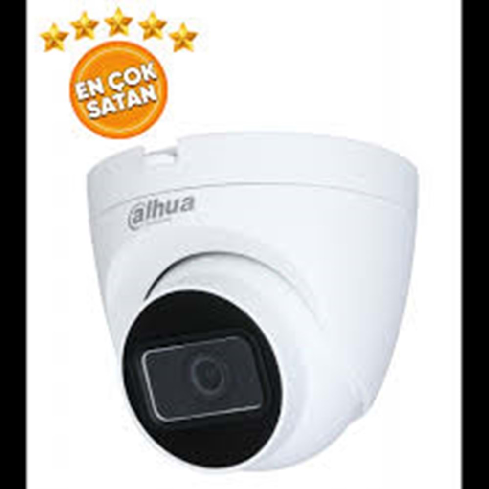 Dahua IPC-HDW1230T-AS-0280B-S4 2MP 2,8mm Starlight IR Dome Sesli Poe IP Kamera