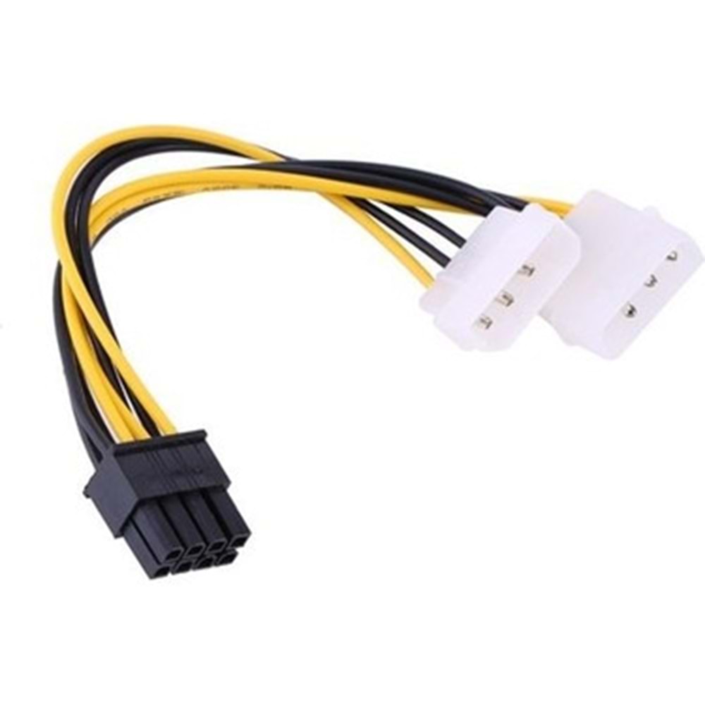 Molix MX-1460 PCI-EXP 8Pin(6+2) to 2X PCI Ekran Kartı Çoklayıcı