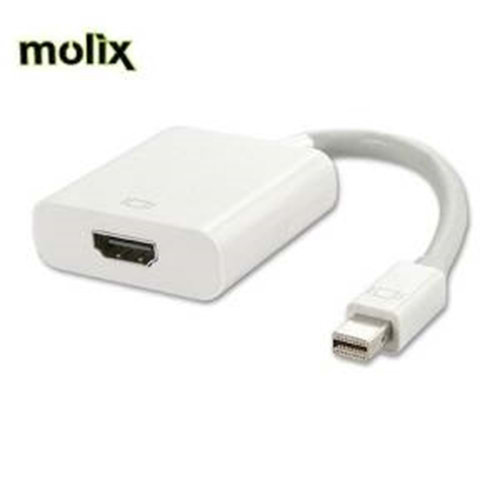 Molix MX-1350 Mini Display to HDMI 0,10M Çevirici