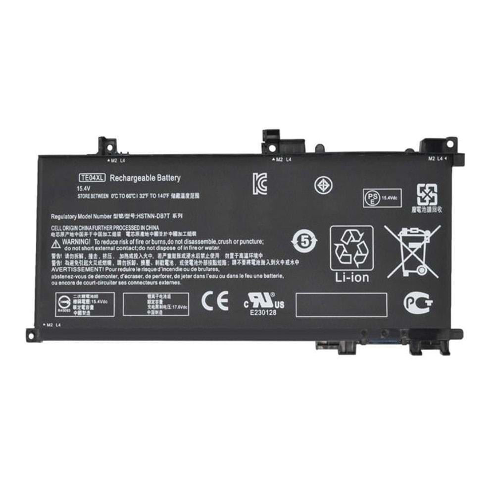 Retro RHL-121 Hp Pavilion 15-bc, Omen 15-ax, TE04XL Notebook Bataryası - 4 Cell