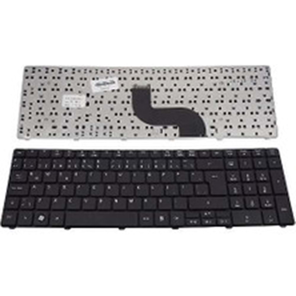 Retro NBKL086BF Toshiba Satellite C50-A Uyumlu Notebook Klavyesi - Siyah - TR - Çerçeveli