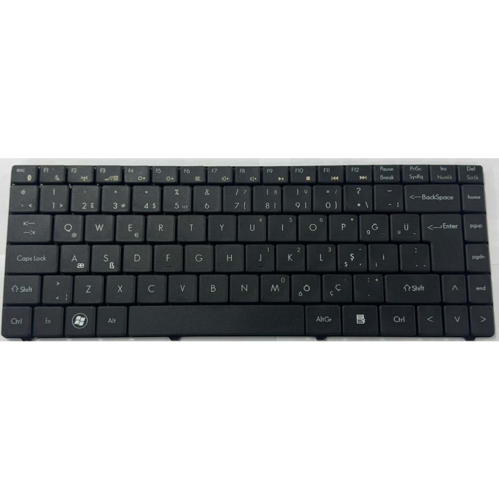 Retro NBKL026 Casper Nirvana SW9 Uyumlu Notebook Klavyesi - Siyah - TR