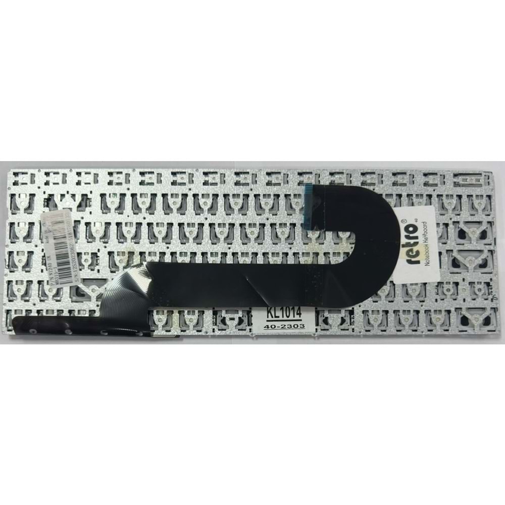 Retro NBKL1014 Casper C350 Notebook Klavye - Tuş Takımı / Siyah - TR - Ver,1