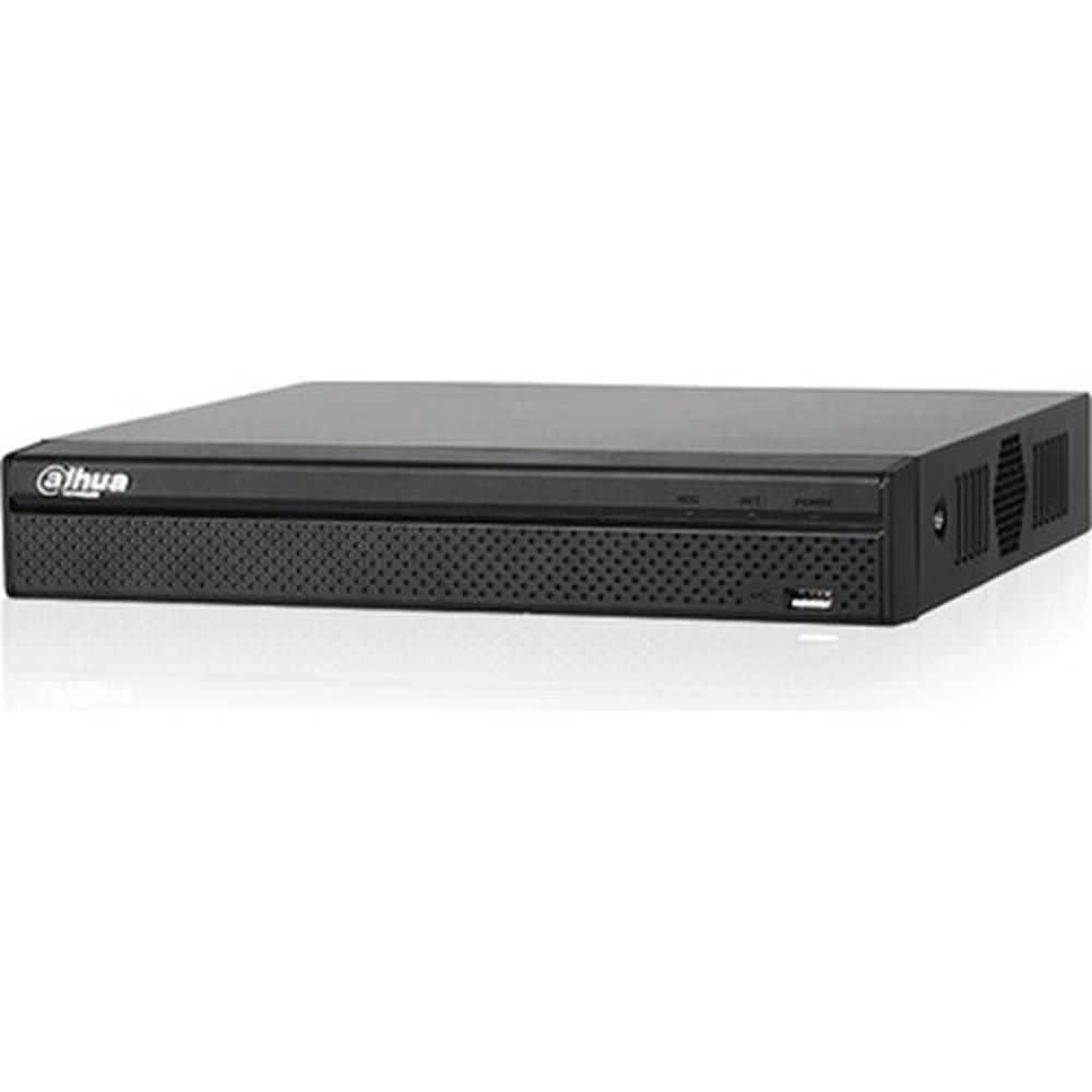 Dahua NVR2108HS-T 8 Kanal 1080P 1x8TB 8MP/1080P H265+ 1xHDMI 1xVGA 2xUSB 1xRJ45 NVR Kayıt Cihazı