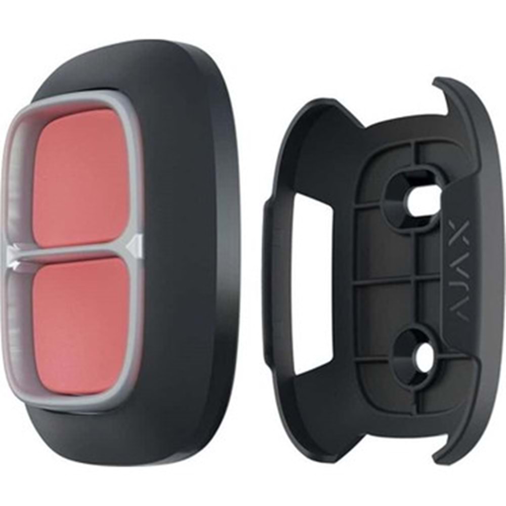 Ajax DoubleButton Siyah Kablosuz Programlanabilir Buton