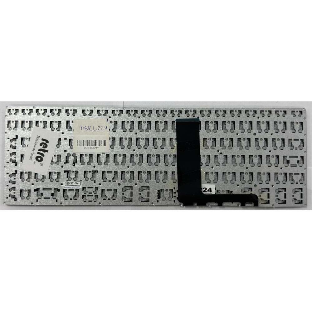 Retro NBKL224 Lenovo V330-15ISK Uyumlu Notebook Klavyesi - Siayh - TR