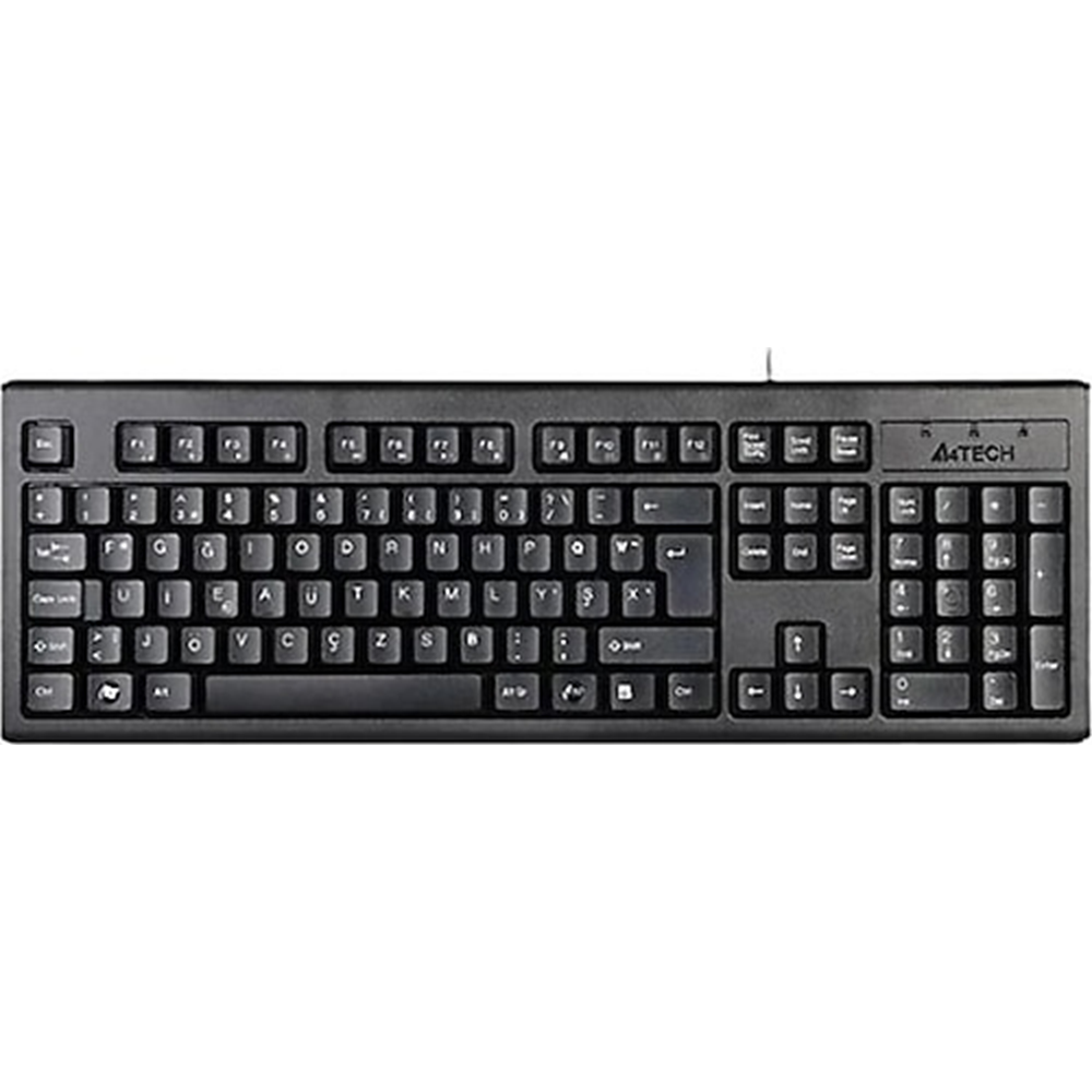 A4tech KM-720 Siyah F USB Kablolu Klavye