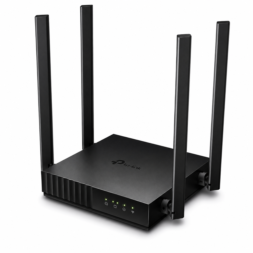 Tp-Link Archer C54 5Port AC1200 5Ghz 4xFixed Dual Band Kablosuz Wifi Router