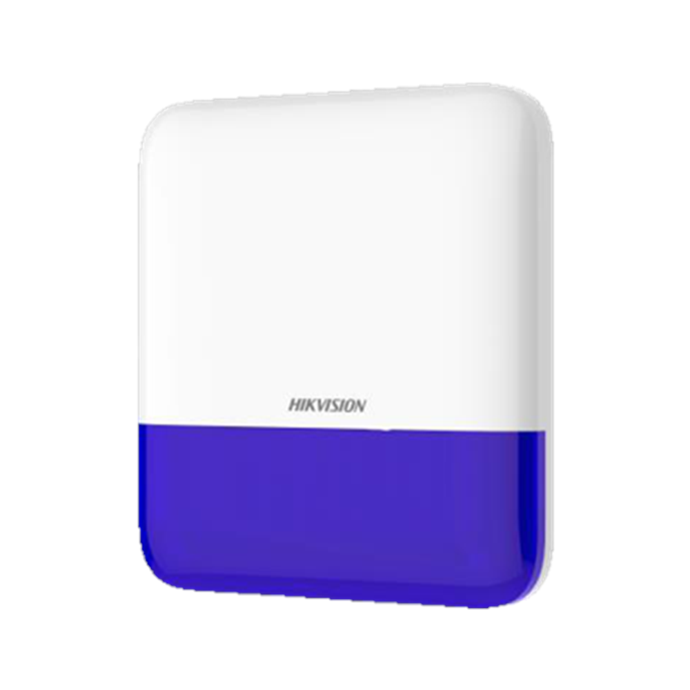 Hikvision DS-PS1-E-WE Kablosuz Harici Siren (Mavi)