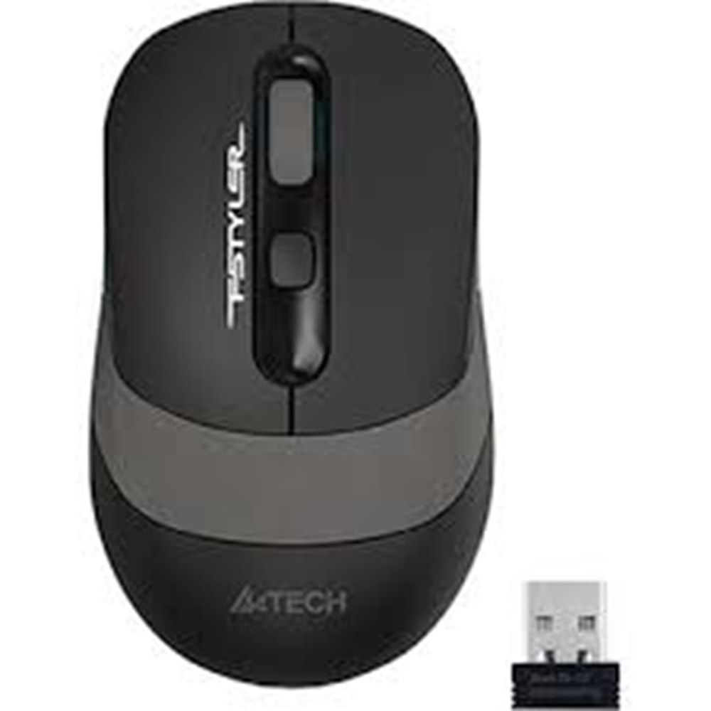 A4Tech FG10 Gri Nano Kablosuz Optik USB 2000 DPI Mouse
