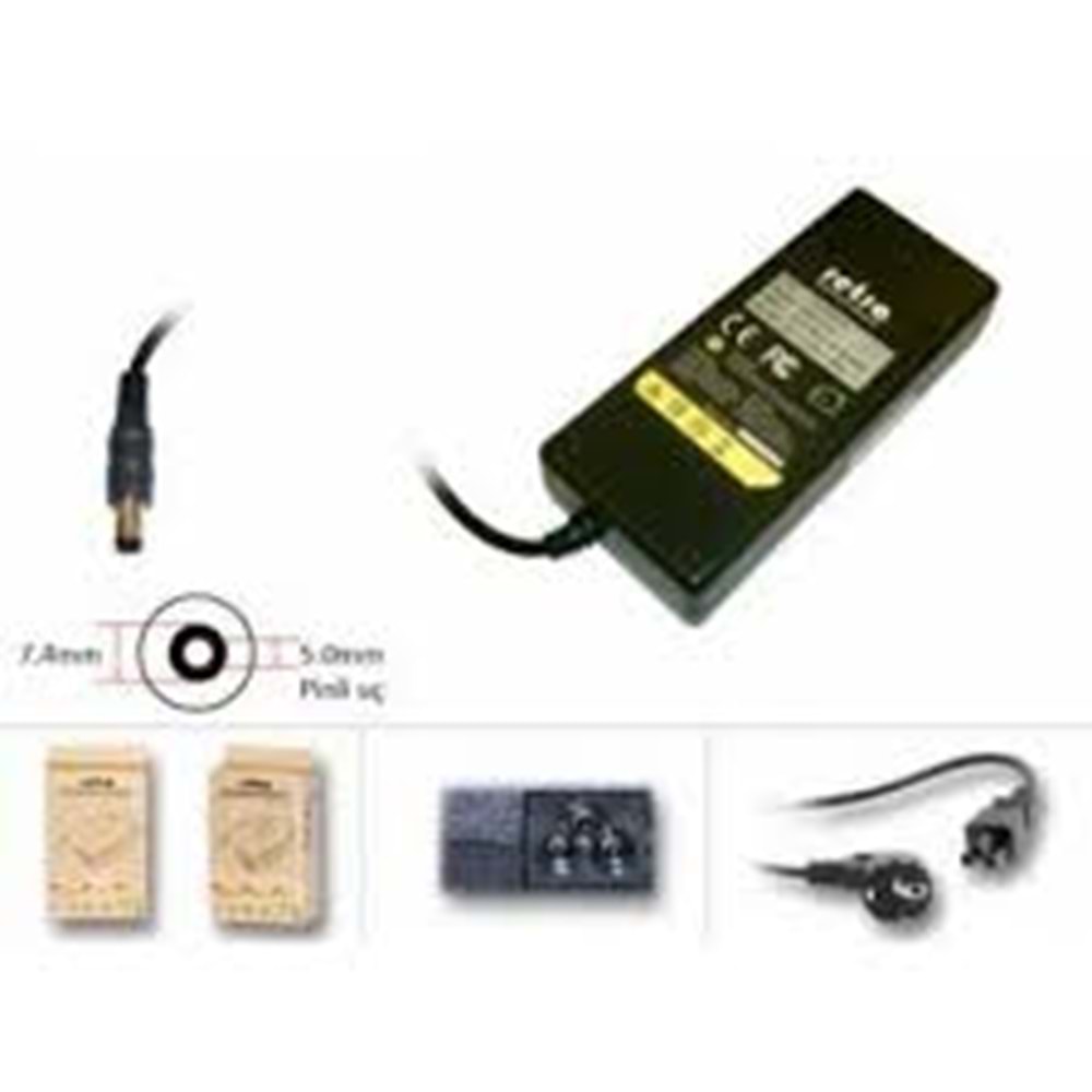 Retro RNA-HC03 Hp Compaq 19V 4,74A 7,4*5,0 90W Pinli Uç Notebook Adaptör