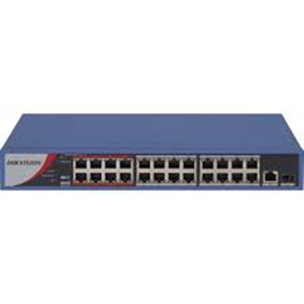 Hikvision DS-3E0326P-E/M(B) 230W 24Port 10/100 Yönetilemez PoE Switch