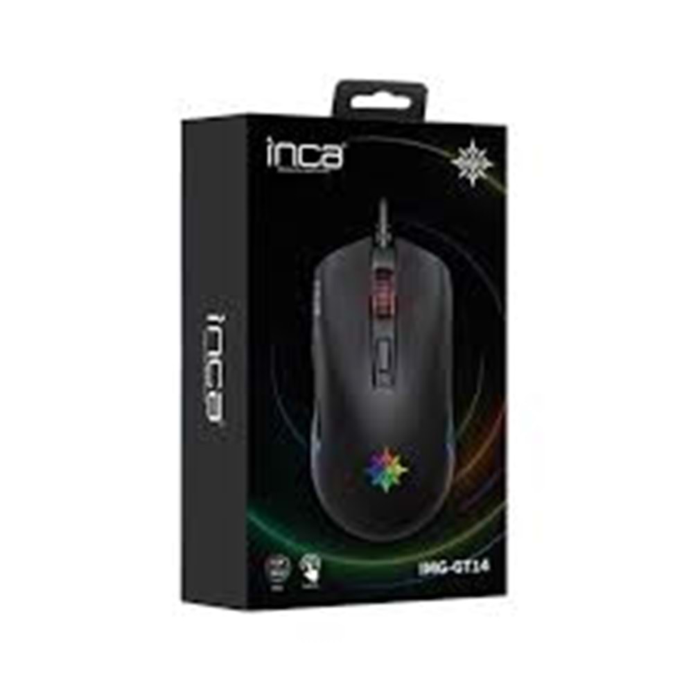 İnca IMG-397 Spike USB 4000 Dpi 7 Buton Gaming Kablolu Mouse
