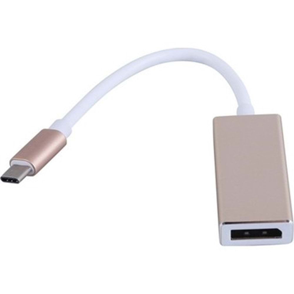 Alfais AL4448 Usb 3,1 Type C To Displayport Çevirici Dönüştürücü Adaptör