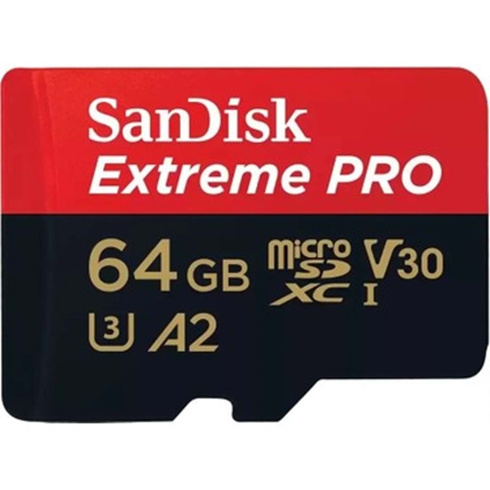 Solidfast Extreme PRO 64gb MicroSHXC UHS-I Sd Kart [SDSQXCD-GN6MA]