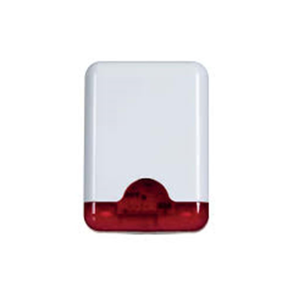 Teknim VAS-741RX Kırmızı Pencereli Harici Siren