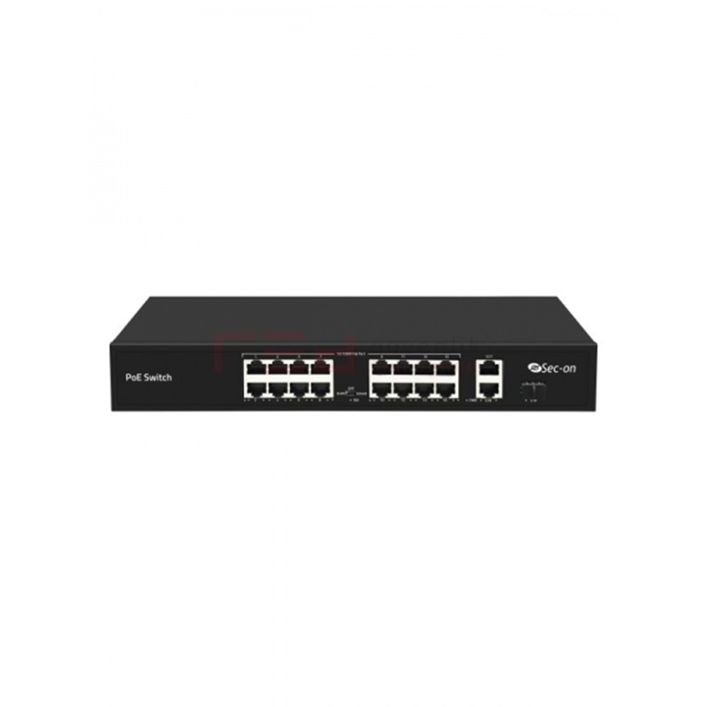 Sec-on SC-H4017 19 Port 10/100M Gigabit Uplink 100M PoE Switch