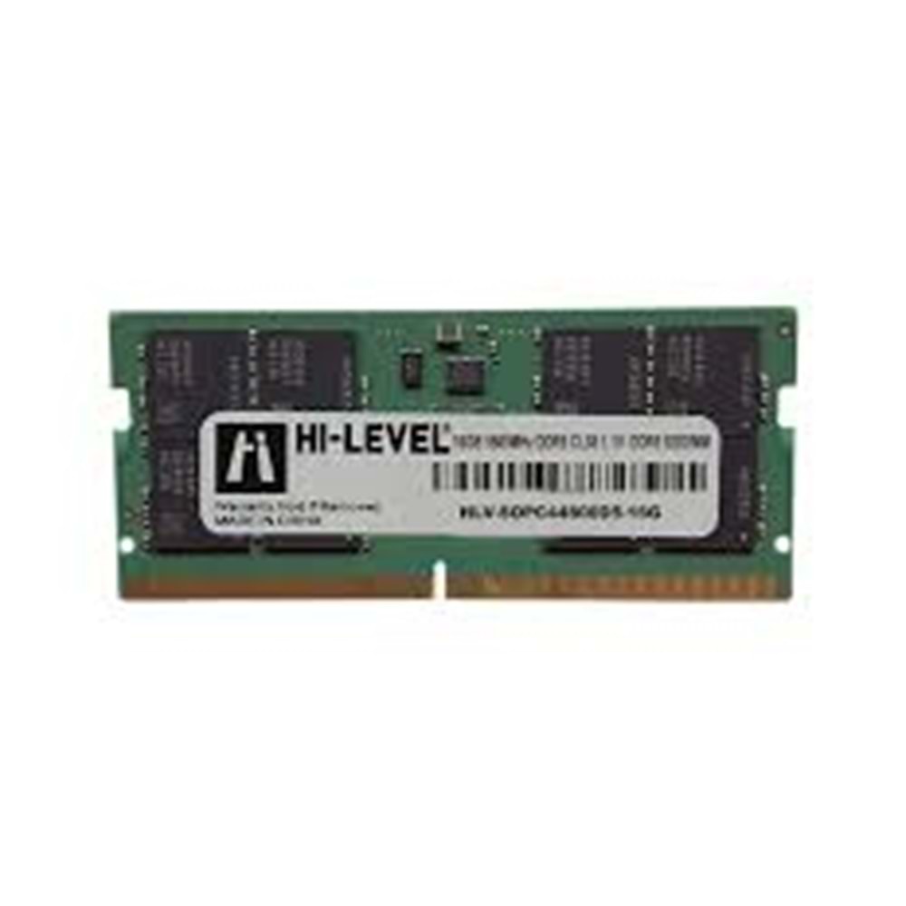 Hi-Level 16GB DDR5 5600MHz CL40 1,1V SODIMM Notebook Bellek (HLV-SOPC44800D5-16G)