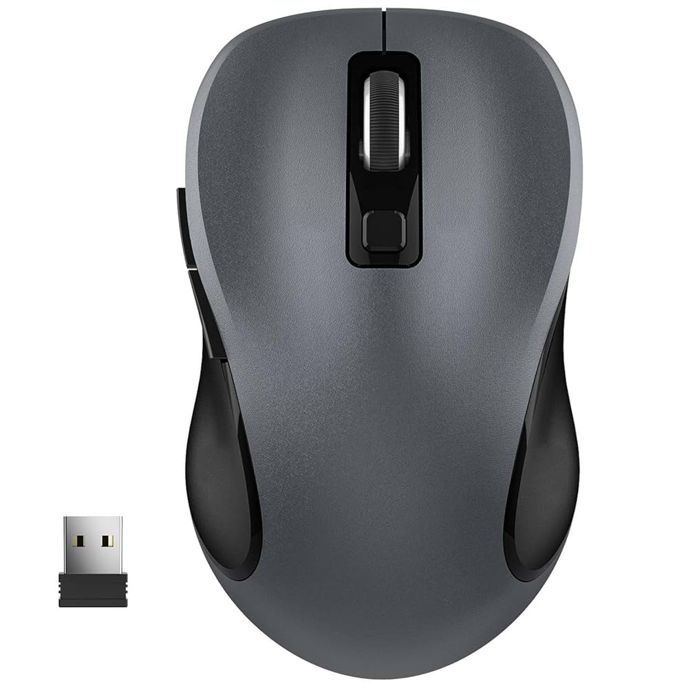 WisFox 2,4G USB Ergonomik 1600DPI Kablosuz Mouse